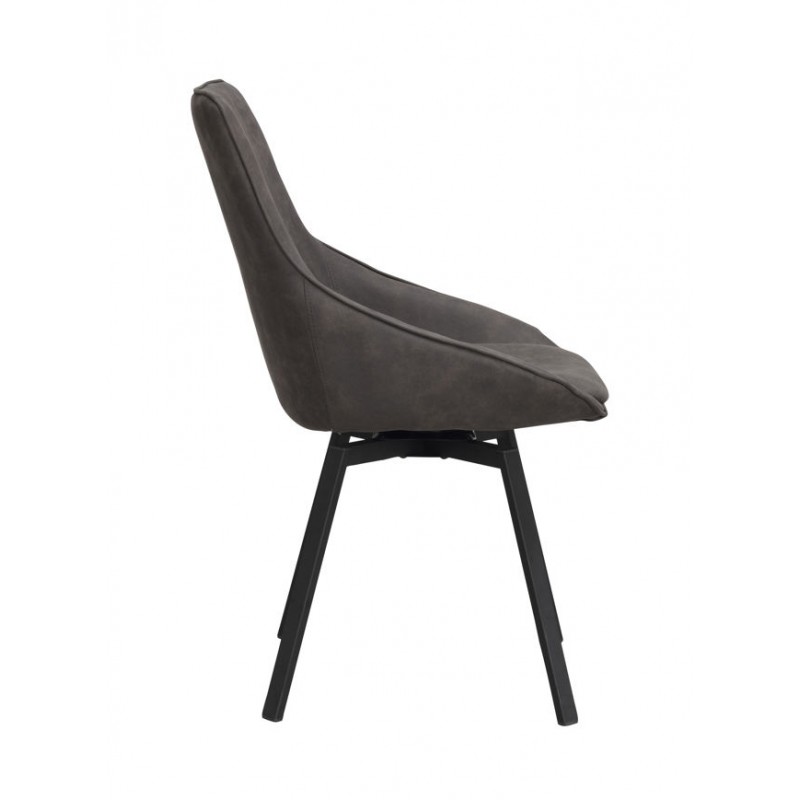 RO Alison Chair Dark Grey/Black